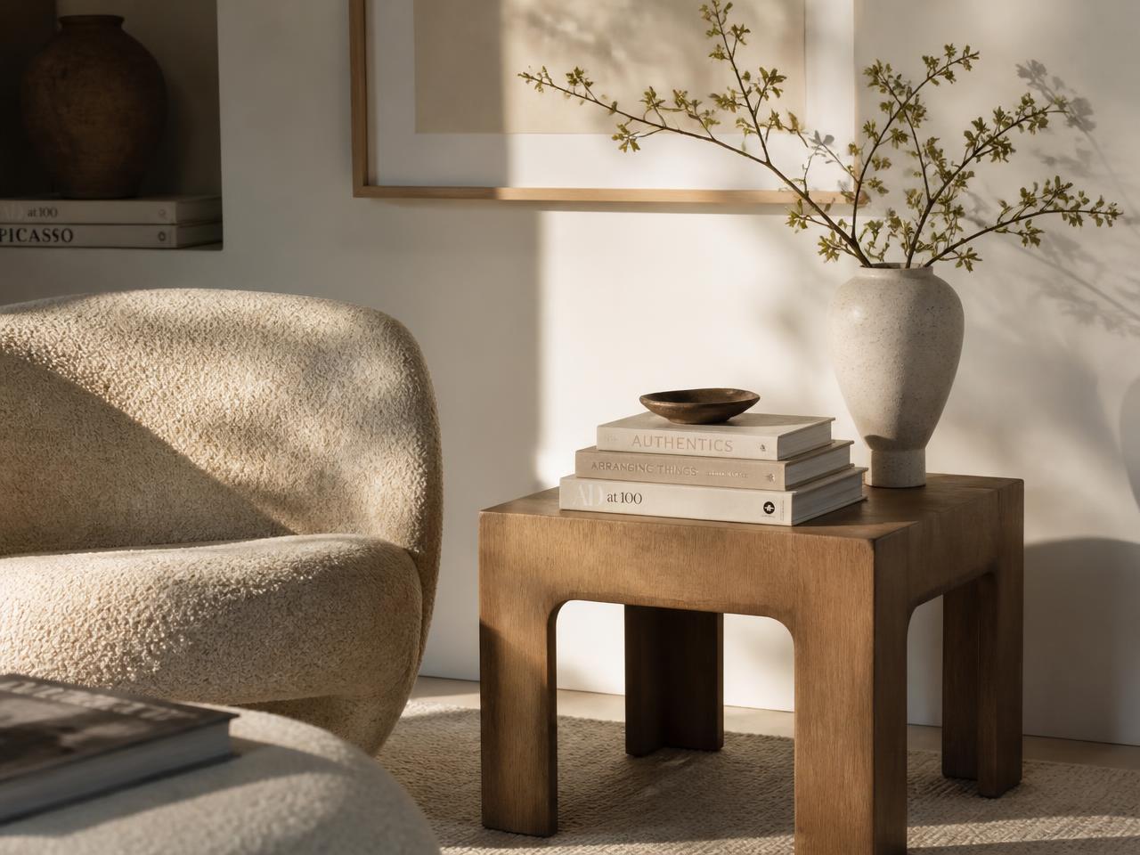 Home product discovery editorial still