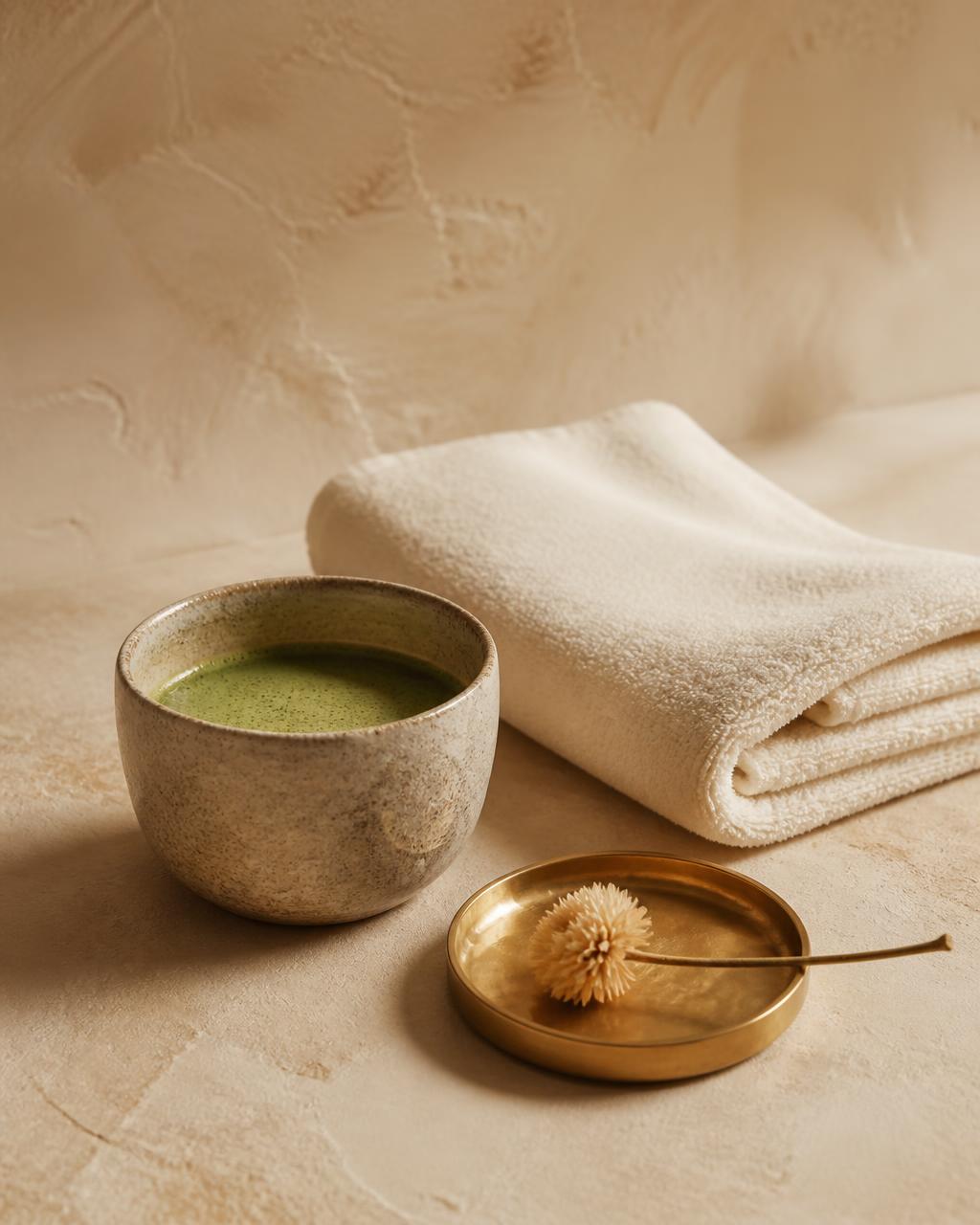 Wellness product discovery editorial still